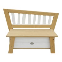 Bancuta mare 2 in 1 Corky din lemn cu depozitare pentru copii Bancuta mare 2 in 1 Corky din lemn cu depozitare pentru copii